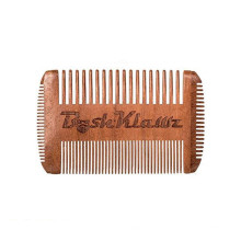 Logotipo direto da fábrica OEM logotipo sandalwood piolhos barba pente